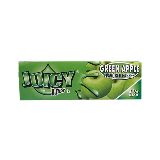 Juicy Jay's 1 1/4 Papers - Green Apple