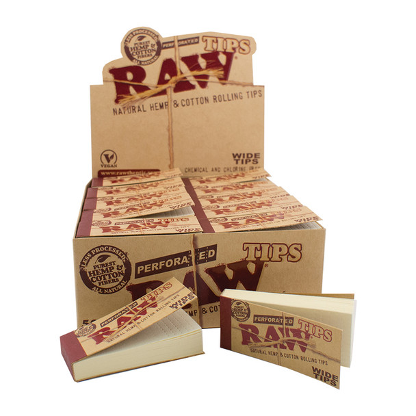 Wide Perforated Rolling Tips by RAW