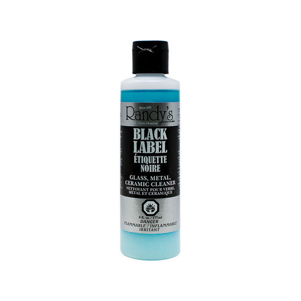Randy's Black Label Glass, Metal & Ceramic Cleaner - 6oz