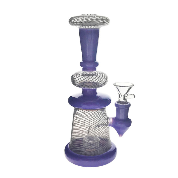 8.5" Banger Hanger w/ Fishnet & Colour Accents