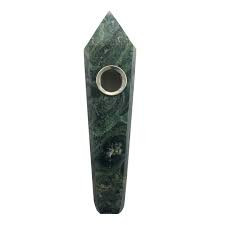 Crocodile Jasper Crystal Pipe