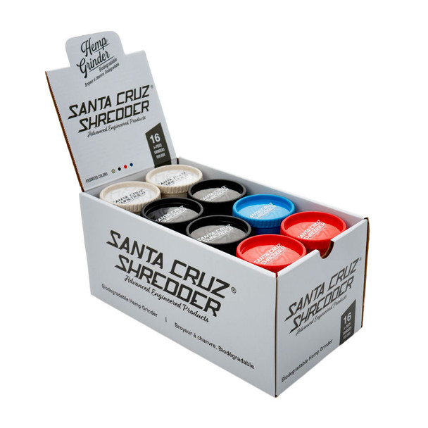 Santa Cruz Shredder 4-Piece Colourful Hemp Grinders