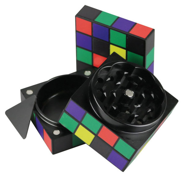 Puzzle Cube Grinder - 4pc - 2"