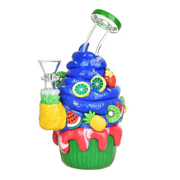 Fruitastic Cupcake Water Pipe - 6.5" - 14mm F