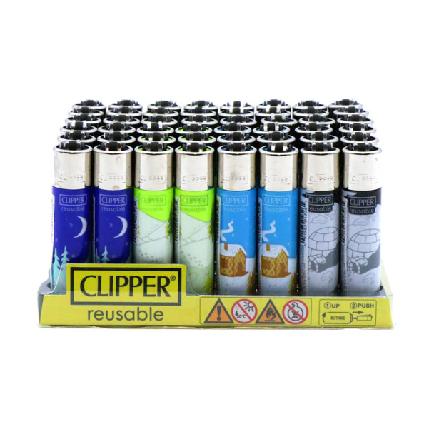 Clipper CP11 Tray of 48 Lighters