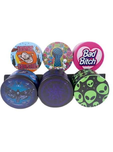 Wacky Grinderz  Extra Wacky Assortment | 2.5" | 4pc | 6ct Display