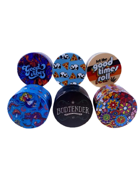 Wacky Grinderz - Good Vibes | 4pc | 2.5" | 6pc Display
