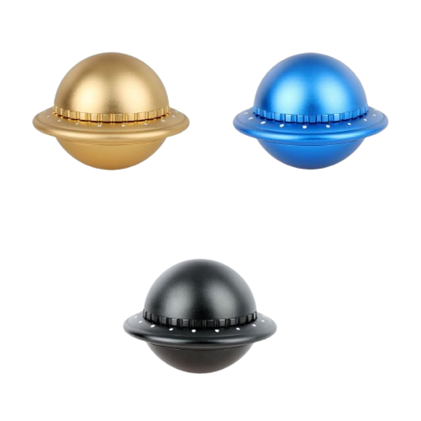 UFO Aluminum Grinder - 3pc / 1.8" / Colors Vary