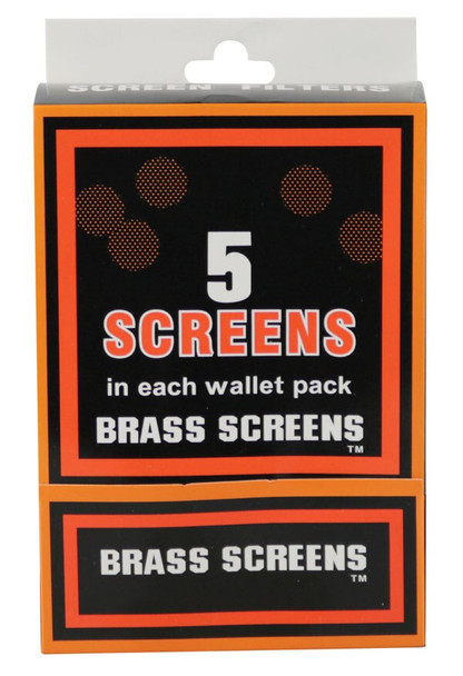 Gold/Brass Screen Filters - 5ct / 1/2"/100PC DISPLAY