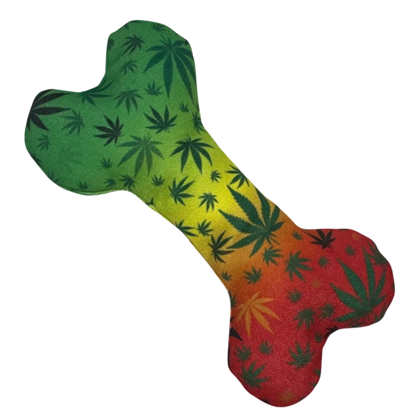 PAW:20 Stoned to the Bone Squeaker Dog Toy - 8"