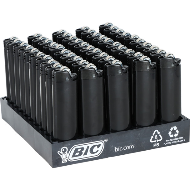 Bic Lighter - Black Out Edition/50CT DISPLAY