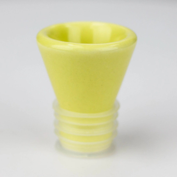 BRNT Polygon Bowl - Ceramic Bowl for Water Pipes Yellow