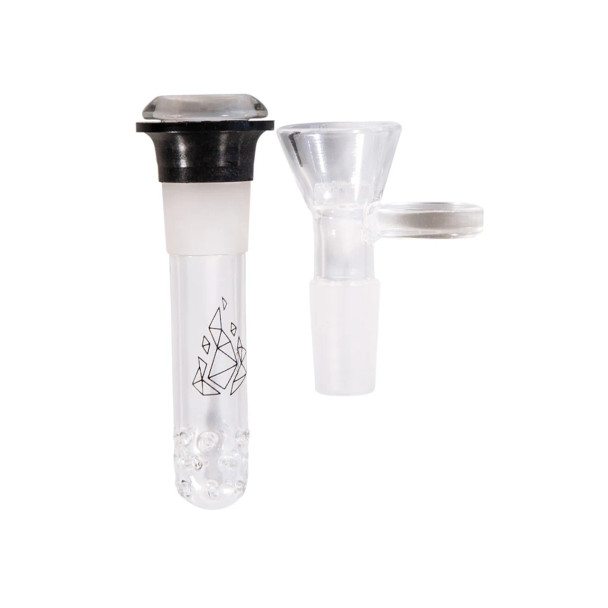 BRNT Hexagon Glass Sets - Milk White