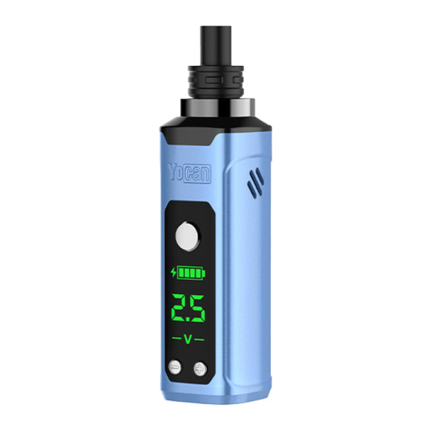 Yocan Nestor Variable Voltage Wax Vaporizer - 900mAh Ice Blue