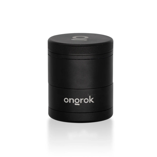 ONGROK 5pc Storage Grinder w/ Pyramid Teeth Black ONGROK 5pc Storage Grinder w/ Pyramid Teeth Black