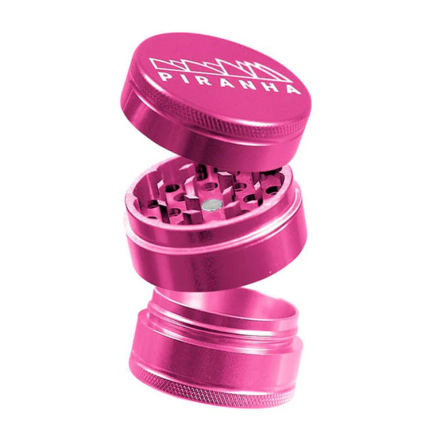 3-Piece Piranha Grinder with Storage 2.0 Pink