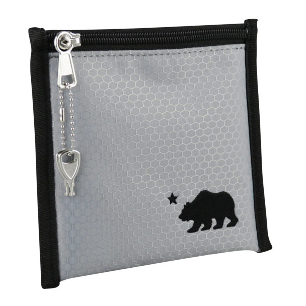 Cali Crusher Cali Pouch 6" x 6" Grey Cali Crusher Cali Pouch 6" x 6" Grey
