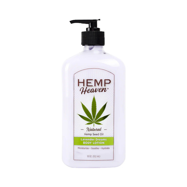 Hemp Heaven Body Lotion - 18oz Lavender
