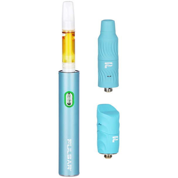 Pulsar 510 Delta 3 in 1 Vape Pen Kit - 900 MaH Smart Battery - Blue