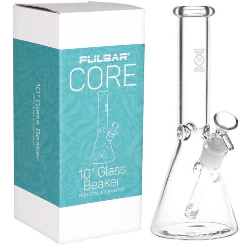 Pulsar CORE Beaker Glass Water Pipe - 10" / 14mm F