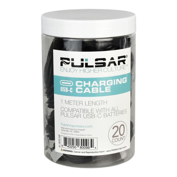Pulsar USB-C Charging Cable - 3.3ft /20PC TUB