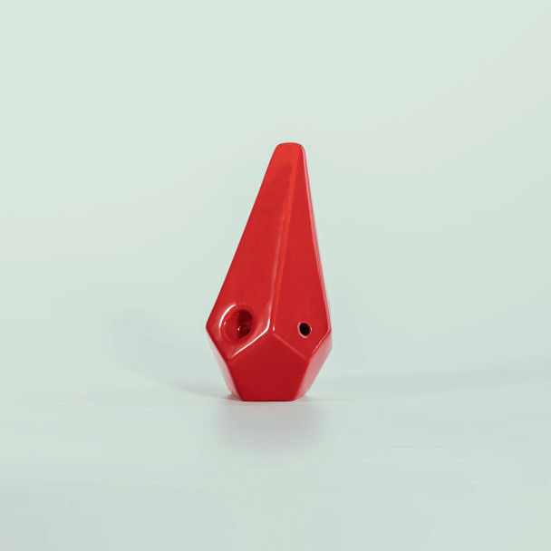 BRNT Prism Red Ceramic Pipe