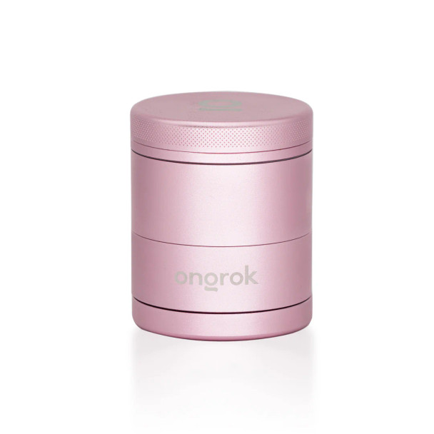 ONGROK 5pc Storage Grinder w/ Pyramid Teeth Pink