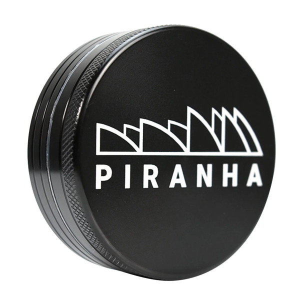 Piranha 2-Piece Grinder 2.5" Black