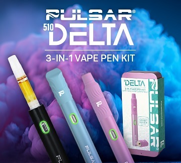 Pulsar 510 Delta – 3-in-1 Vape Pen Kit