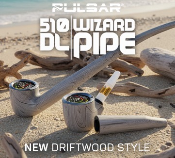 Pulsar 510 Wizard DL Pipe – Driftwood Style