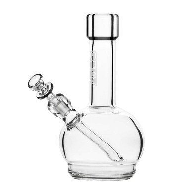 6 Wave Base Twist Grip Glass Water Pipe Mini Bong -SmokeDay