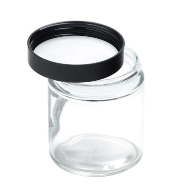 Glass Stash Jar with bamboo Lid PRO 420 - PRO 420