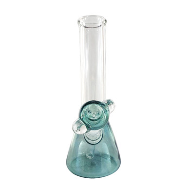 8 Inch Small Beaker Bong Water Pipe With Decorative Symbols