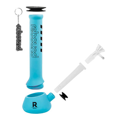 Mini Travel Dabber Smell and Water Proof Wax Tool - Blue Lagoon