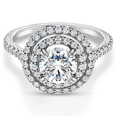Jayde Double Halo Setting