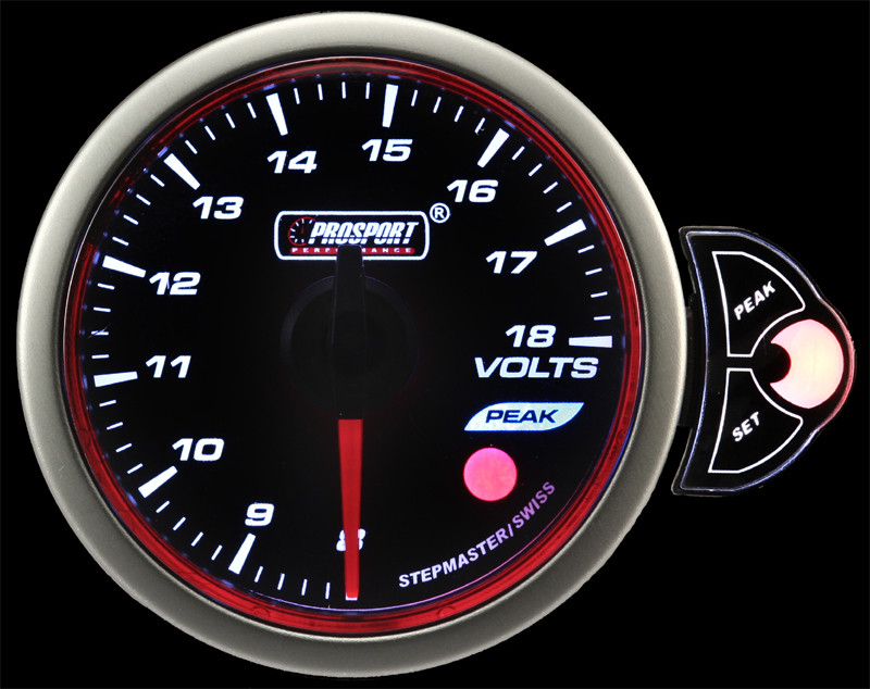 Prosport Halo Series 52mm Volt Gauge