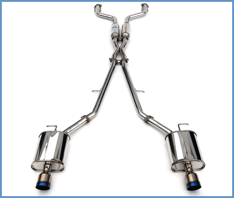 Invidia Q300 Cat-Back Exhaust | 07-15 Infiniti G35 / 09-13 Infiniti G37 ...