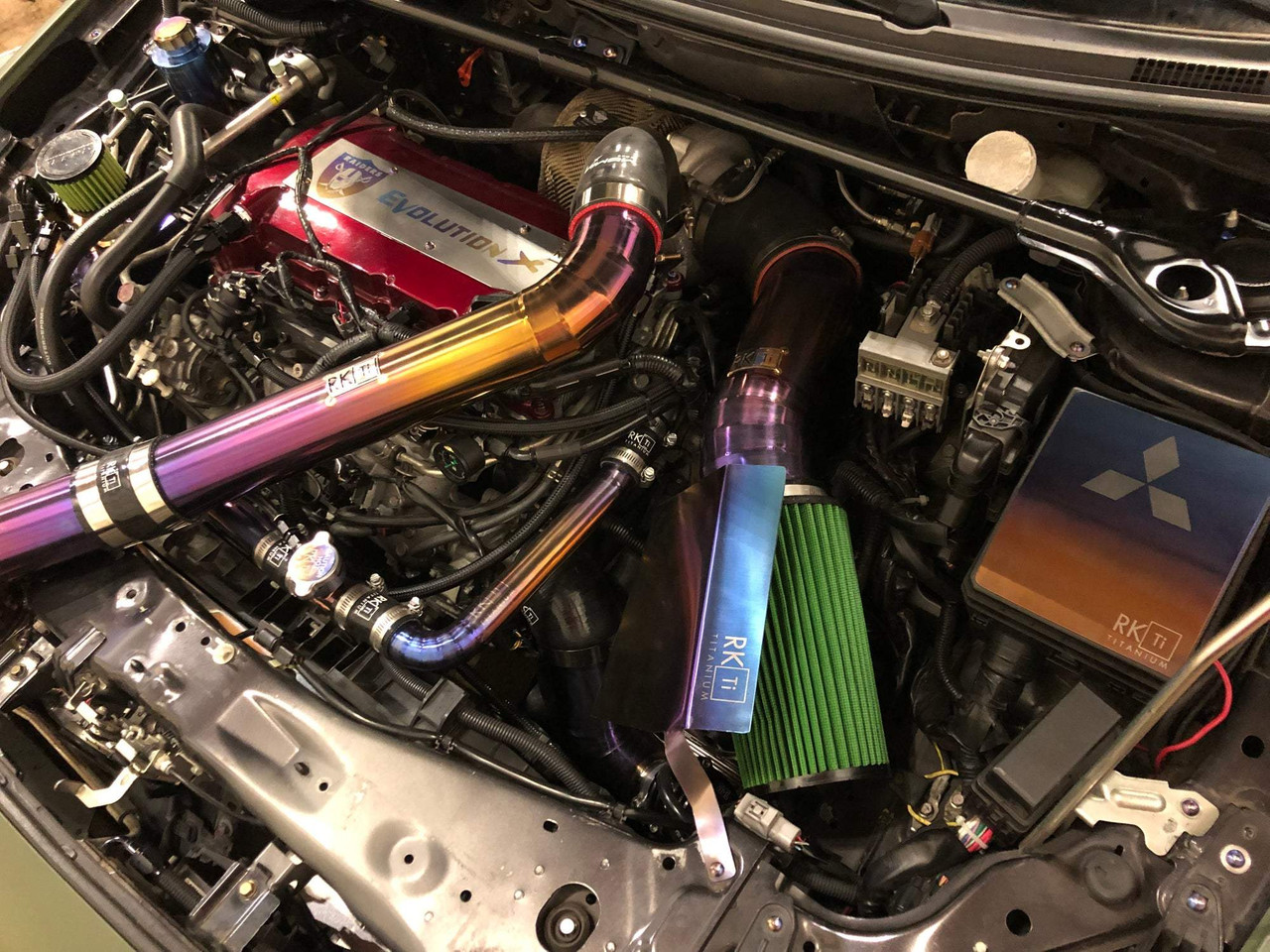 Fill Neck Computer Radiator RK Titanium Evo X Radiator Fill Neck Housing