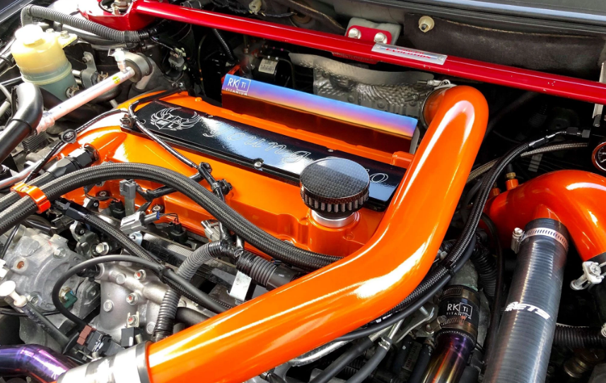 RK Titanium Evo X Valve Cover Heatshield