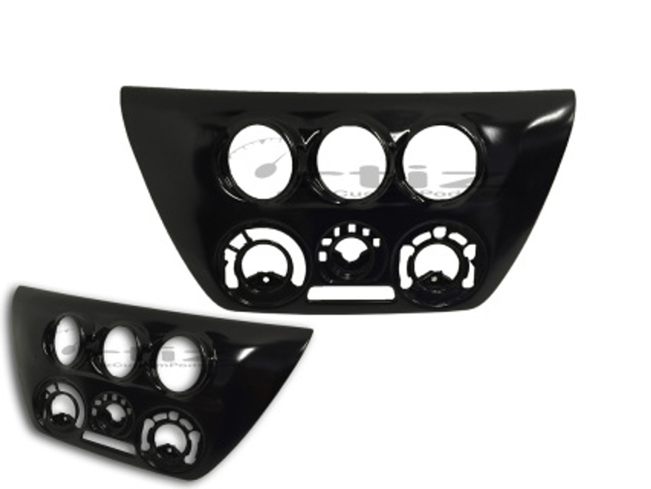 Ortiz Custom Pods Radio Trim Triple Gauge Pod (Evo8/9)