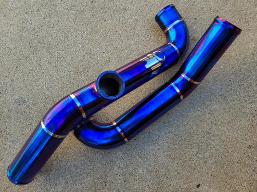 BS-Fab Titanium Intercooler Piping | Evo 8/9