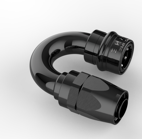 Dyme PRO/SPEC B-Type 180 Degree Reusable Swivel (BLACK TOP)