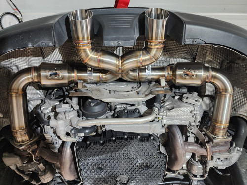 BS-Fab Cat-Back Exhaust System | 2015-2019 Porsche Carrera 991.2 Turbo