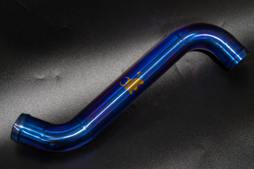 BS-Fab Titanium Upper Radiator Pipe | VB WRX