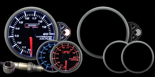 Prosport Gauges Halo Series Wideband Air Fuel Ratio Gauge