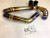 RK Titanium Standard Route Upper Intercooler Tubing Kit (Stock Battery) | Evo 8/9