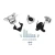 Hasport Performance Mount Kit | 02-06 RSX/02-05 Civic Si