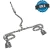 Remark Link Loop Catback Exhaust System | 2022+ Honda Civic Sport Hatchback (FL2)