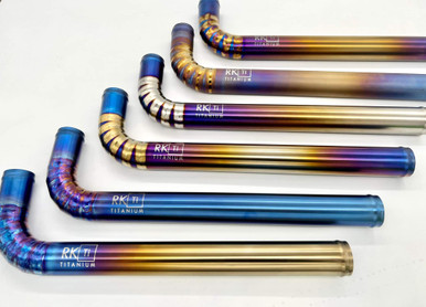Titanium Pipe Radiator RK Titanium Upper Radiator Pipe | Neon SRT-4