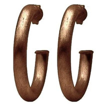 BR1958CO Arlene Hoop, Chocolate BR1958CO Arlene Hoop, Chocolate